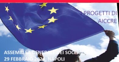 I PROGETTI DI AICCRE presentati all’Assemblea dei Soci a Napoli