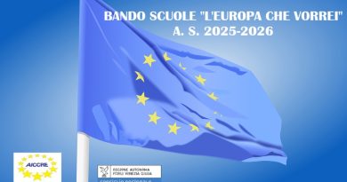 BANDO SCUOLE “L’EUROPA CHE VORREI” Anno Scolastico 2025/2026