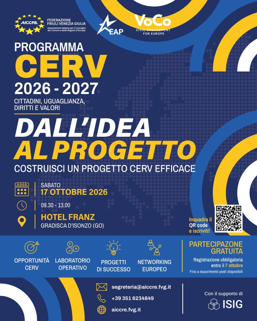 CERV _ DALL\'IDEA AL PROGETTO